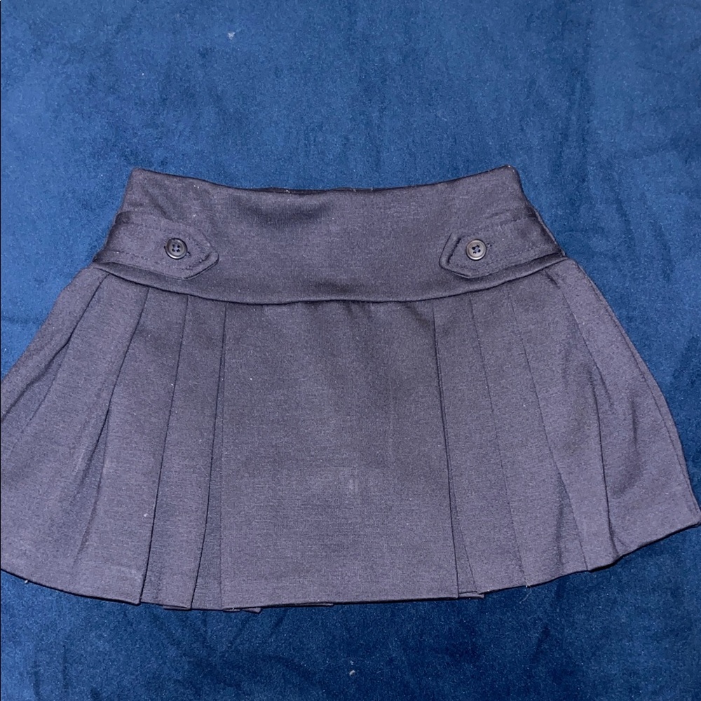 Polo by Ralph Lauren Dark Mini Skirt with Buttons